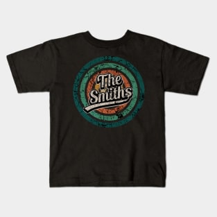 The Smiths // Retro Circle Crack Vintage Kids T-Shirt